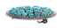 Native American Navajo Turquoise Genuine Sterling Silver Belt Buckle JX124381